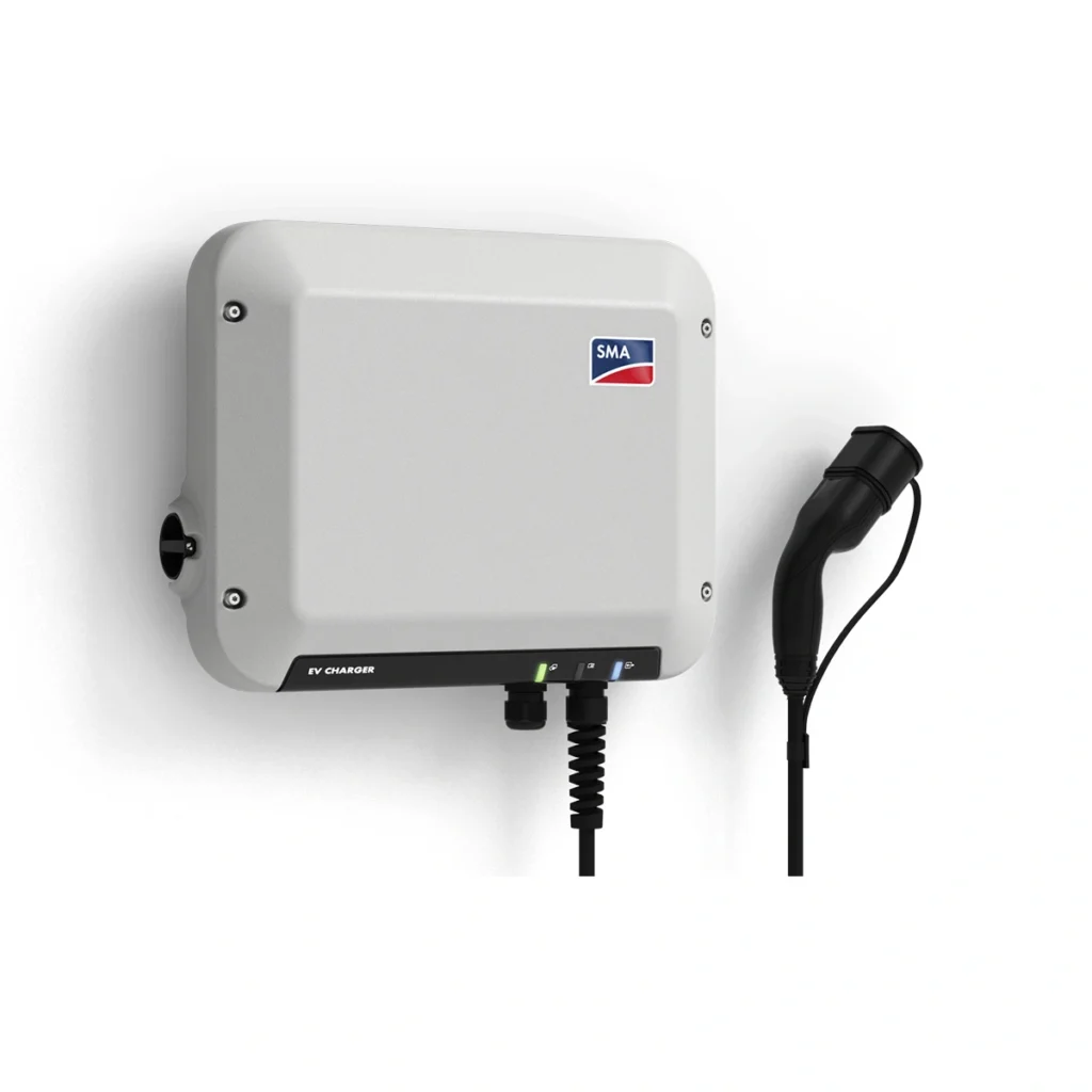 SMA EV Charger 7.4 Wallbox Single Phase Wholesale EU front