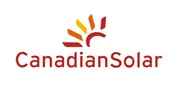 Canadian Solar logo with text "Canadian Solar panels for installer and wholesale distributor logo