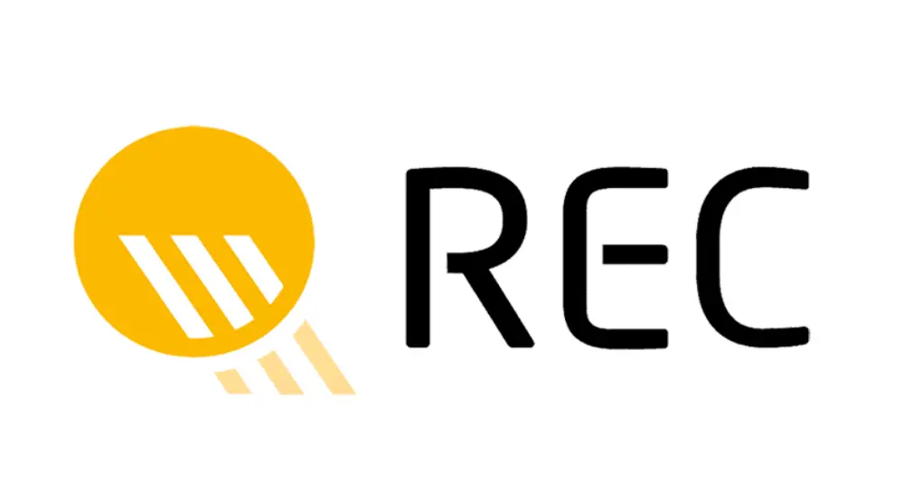 Logo of our wholesale distributor installer shop featuring REC Solar modules and commercial panels. #RECSolar #SolarModules #SolarPanels #WholesaleDistributor #InstallerShop #RenewableEnergy