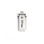SolaX Pocket Wifi 2.0 (dongle) for monitoring via SolaX Cloud. Image of a small WiFi dongle with SolaX logo