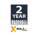 2 Year Warranty Extension for Solax EV Charger" - An image showcasing the offer to extend the warranty for Solax EV Chargers. #Solax #EVCharger #WarrantyExtension #ElectricVehicle #Sustainability
