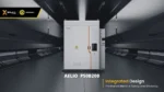 200 kWh SolaX Hybrid Energy Storage Cabinet ESS-AELIO in modern industrial setting, providing advanced solar energy solutions #solax #solaxaelio #solaxess #solaxbattery #solarwholesale