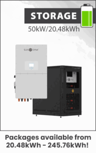 Sunsynk 50kW Hybrid Energy Storage Package for efficient power management in solar systems 🌞💡 #solarwholesale #solarshop #solardistributor #sunsynk #3buy #solarpv #solarinverter #powerinverter #inverter #solarpanels #pvinverter #energystorage #solarstore #solarcomponents #solarinstallation #wholesale #distributor #hybridinverter #solarbatteries