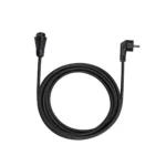 High-quality 5-meter EU power cord for Growatt NEO microinverters, designed for professional solar installers and wholesalers needing reliable AC cabling for residential and balcony PV systems across Europe.