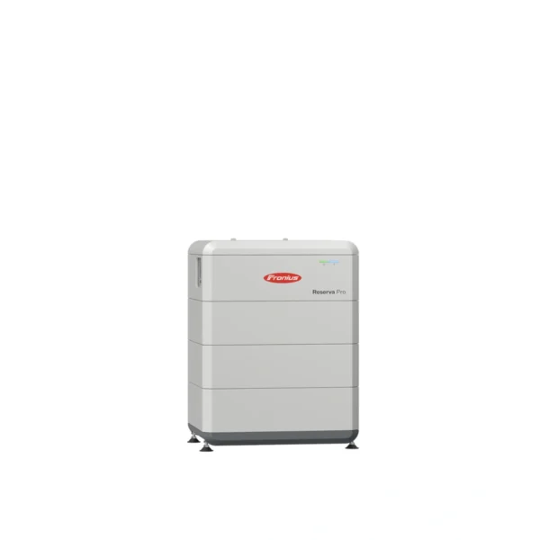 Fronius Reserva Pro 12.0 battery set with 11.9 kWh usable capacity, high-voltage solar battery energy storage system for hybrid residential PV installations supplied by European solar wholesaler.
