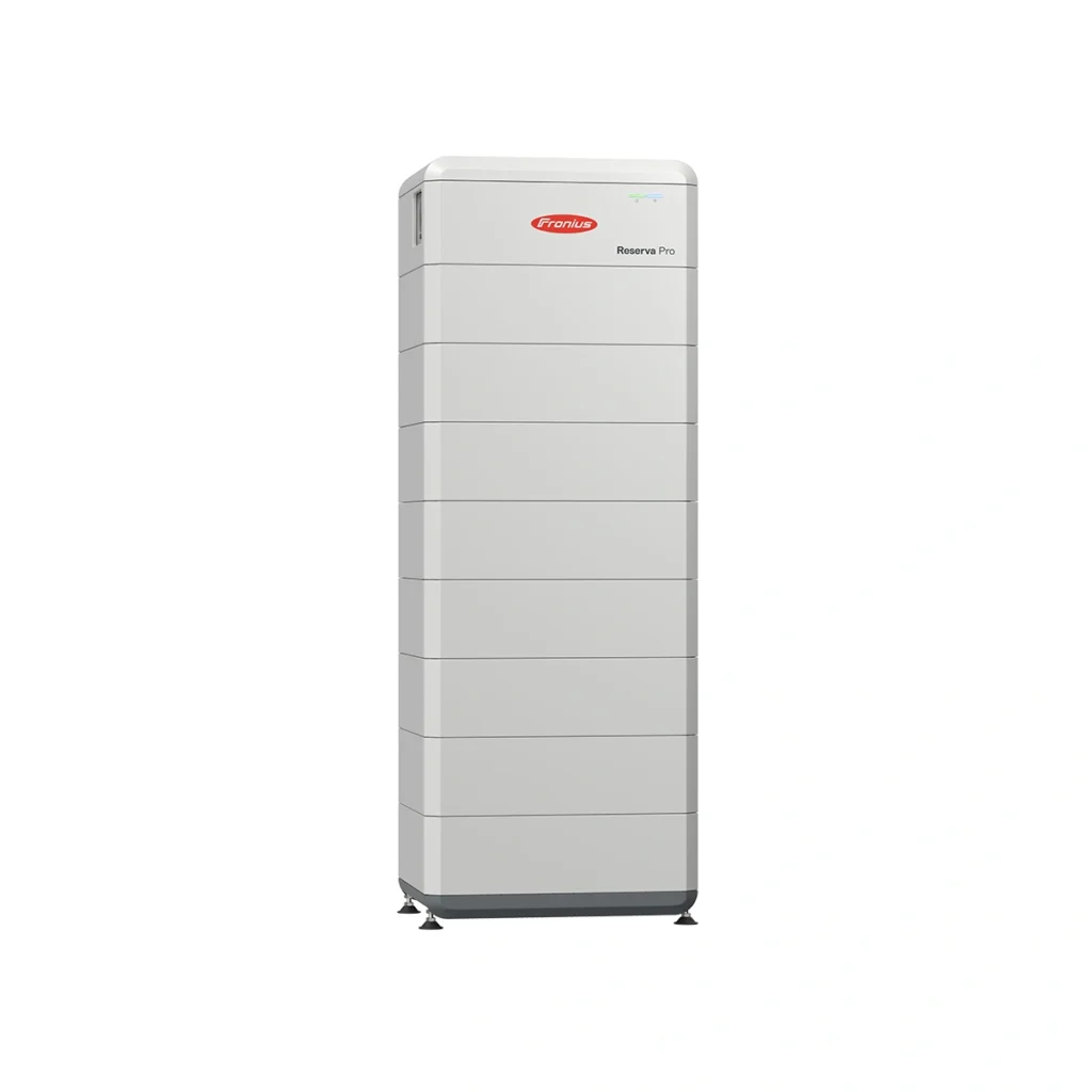 Fronius Reserva Pro 32.0 battery set 31.9 kWh high-voltage solar battery energy storage system available from European solar wholesaler for commercial and residential PV installations.