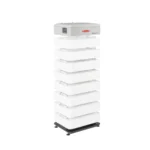 Fronius Reserva Pro BMS STACK battery management system for high-voltage solar battery energy storage systems, designed for stackable modular installations and hybrid inverter integration in Europe.