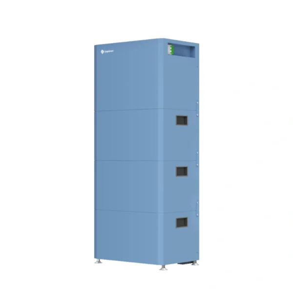 Solplanet Ai-HB-E-200A 20.48 kWh high-voltage solar battery energy storage system for residential and commercial PV installations supplied by European solar wholesaler.