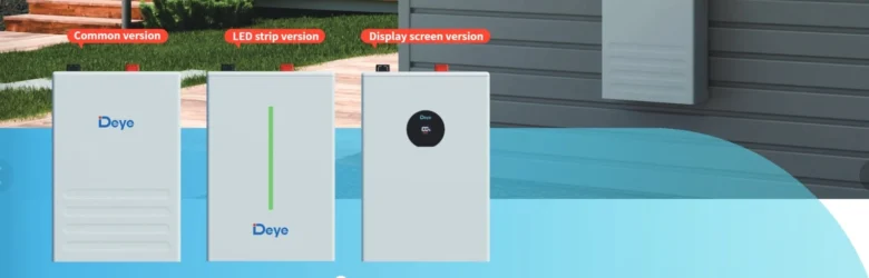 Deye SE-F16-MAX LiFePO4 solar battery energy storage system series including F-5 F-12 F-12-Max and F-16 models for solar PV installers and distributors Europe