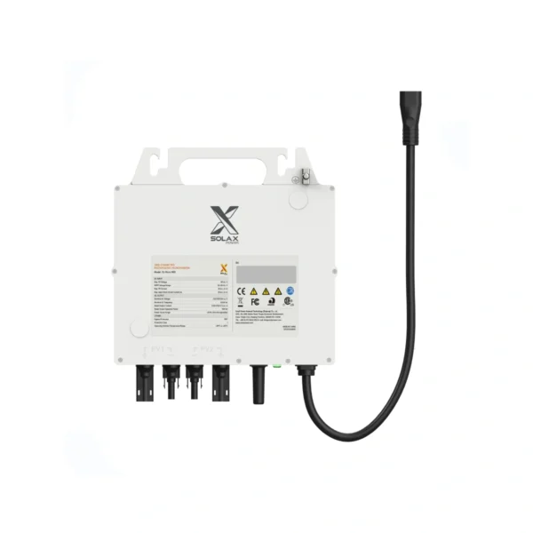 SolaX X1-Micro 2-in-1 G2 microinverter 800W 1000W 1200W for solar panels installed in residential PV system with dual MPPT from European solar wholesaler