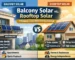 Balcony vs rooftop solar comparison chart for solar installers and resellers in Europe showing solar panels, microinverters, energy storage and complete solar kits from a solar wholesaler