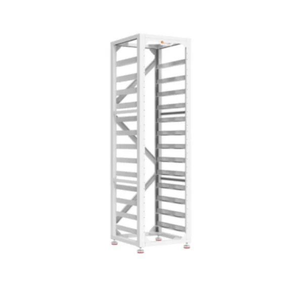 Felicity Solar FLH48100R9G1-G2 battery rack case for 9 lithium battery modules and BMS, designed for professional solar battery and energy storage installations in Europe