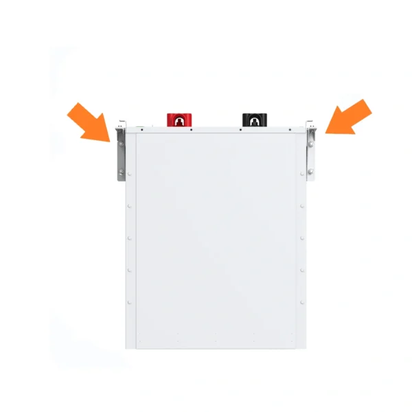 Felicity Solar wall mount bracket for FLA48100UG1 LiFePO4 solar battery, designed for secure installation in professional energy storage systems