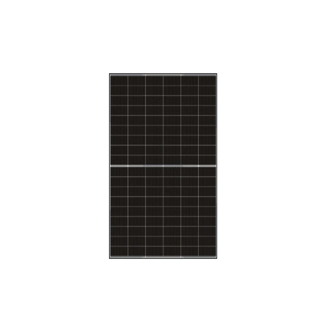 NORD EcoSeries II DAS-DH108NA 445W bifacial double glass solar panel with black frame and transparent module design
